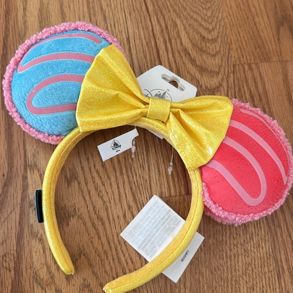 NEW Disney Parks Loungefly Mini Backpack and Ears bundle Eats Macaron - Picture 6 of 7